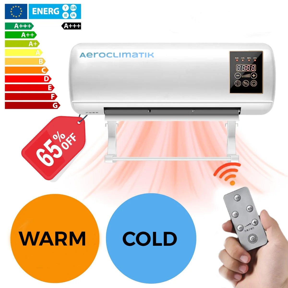 Aeroclimatik™- 2 in 1 Wall Convecter